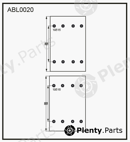  ALLIED NIPPON part ABL0020 Replacement part