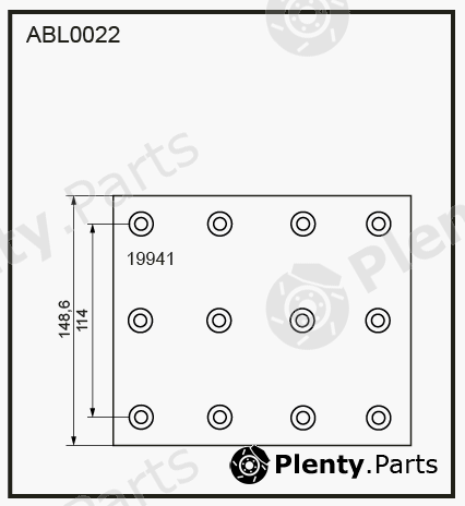  ALLIED NIPPON part ABL0022 Replacement part