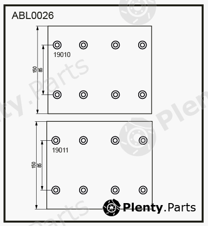  ALLIED NIPPON part ABL0026 Replacement part
