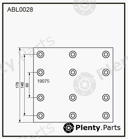  ALLIED NIPPON part ABL0028 Replacement part