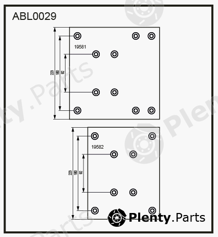  ALLIED NIPPON part ABL0029 Replacement part