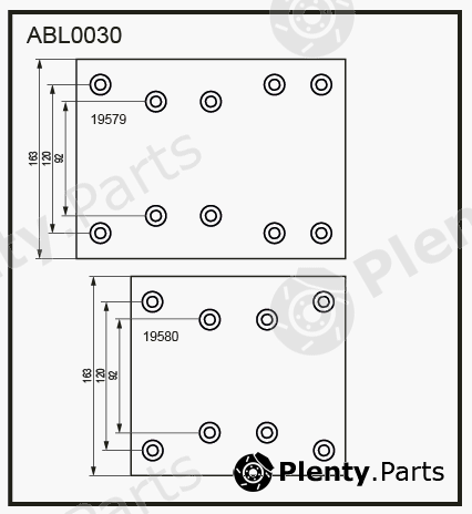  ALLIED NIPPON part ABL0030 Replacement part