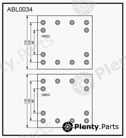  ALLIED NIPPON part ABL0034 Replacement part