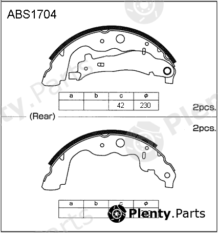  ALLIED NIPPON part ABS1704 Replacement part