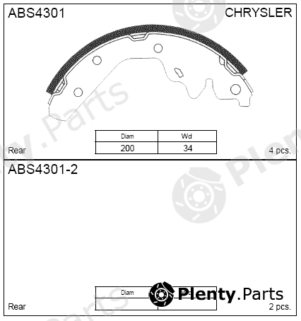  ALLIED NIPPON part ABS4301 Replacement part