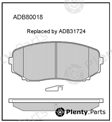  ALLIED NIPPON part ADB80018 Replacement part