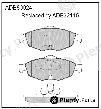  ALLIED NIPPON part ADB80024 Replacement part