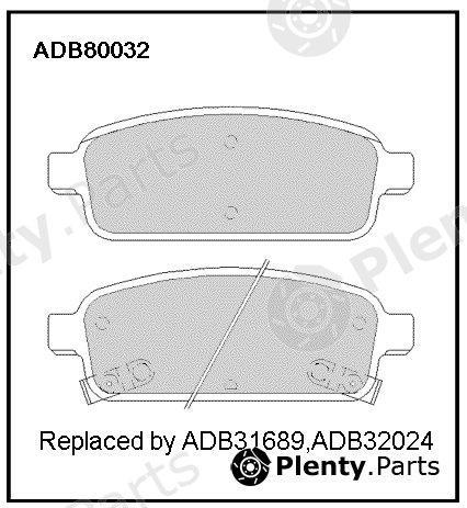  ALLIED NIPPON part ADB80032 Replacement part