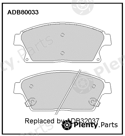  ALLIED NIPPON part ADB80033 Replacement part