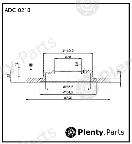  ALLIED NIPPON part ADC0210 Replacement part