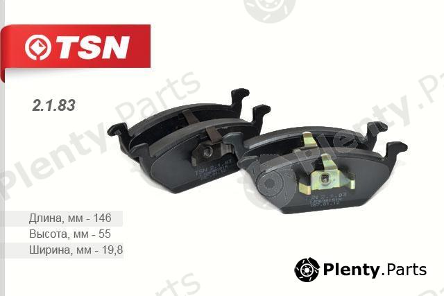  TSN part 2183 Brake Pad Set, disc brake