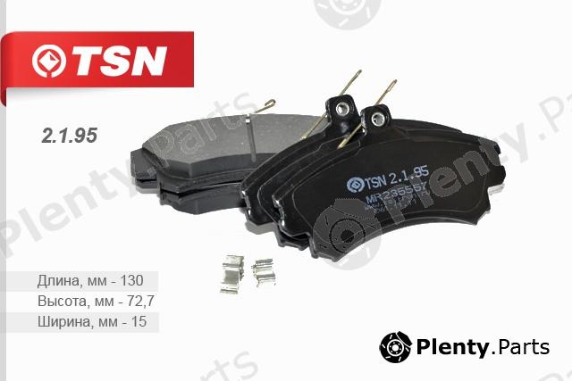  TSN part 2195 Brake Pad Set, disc brake