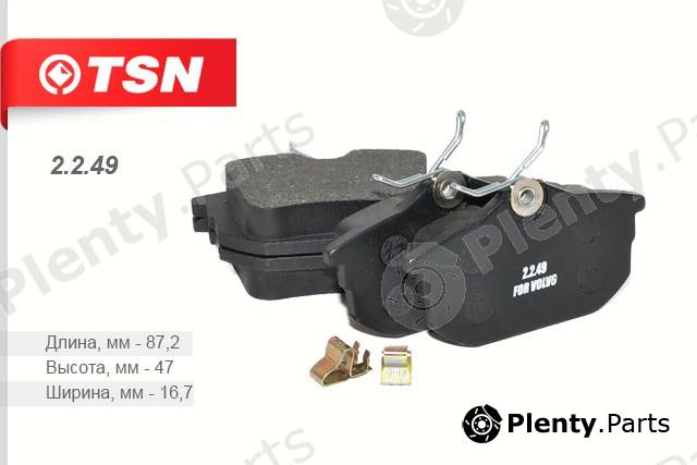  TSN part 2249 Brake Pad Set, disc brake