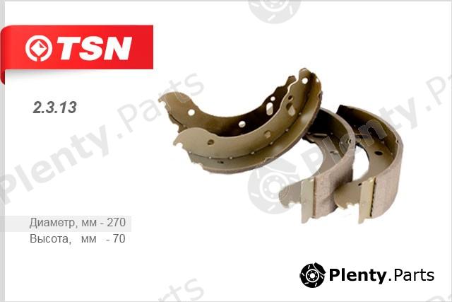  TSN part 2313 Brake Set, drum brakes