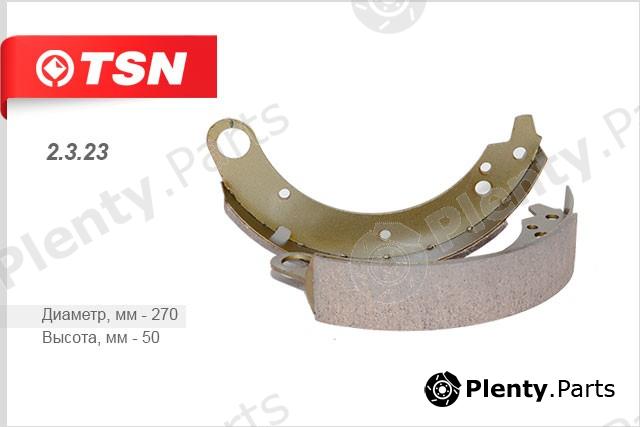  TSN part 2323 Brake Shoe Set