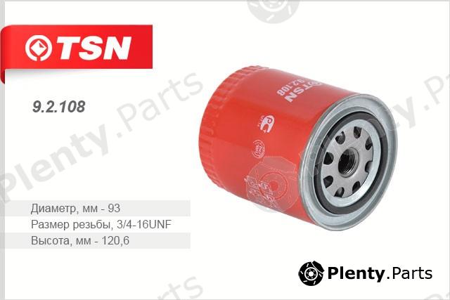  TSN part 92108 Oil Filter
