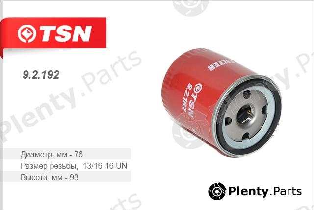  TSN part 92192 Oil Filter