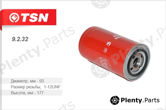  TSN part 9232 Oil Filter