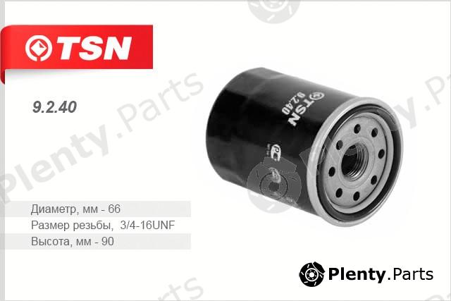  TSN part 9240 Air Filter