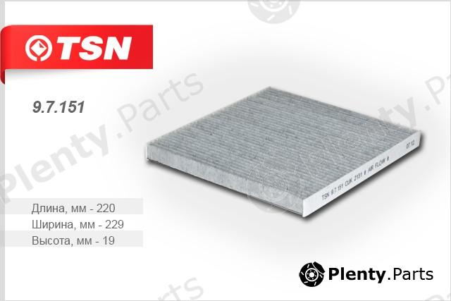 TSN part 97151 Filter, interior air