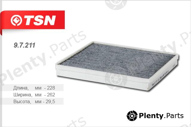  TSN part 97211 Filter, interior air