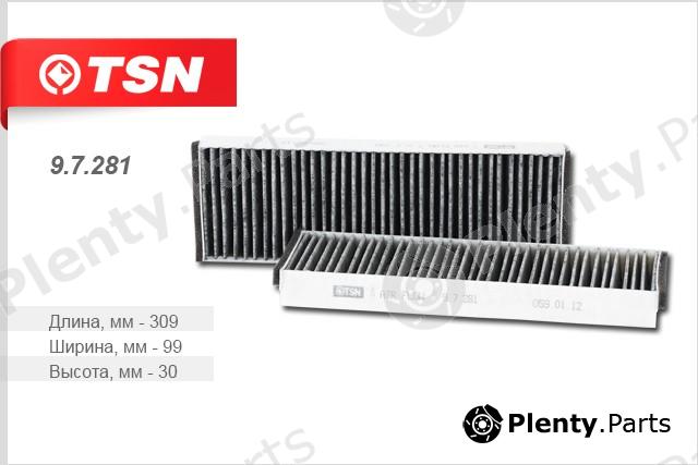  TSN part 9.7.281 (97281) Filter, interior air