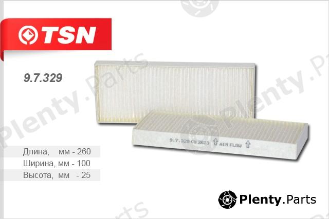  TSN part 97329 Filter, interior air