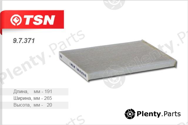  TSN part 9.7.371 (97371) Filter, interior air