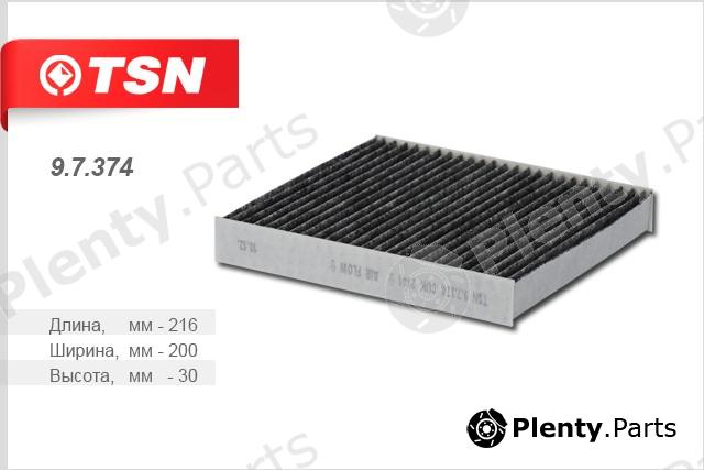  TSN part 9.7.374 (97374) Filter, interior air