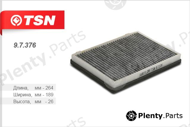  TSN part 9.7.376 (97376) Filter, interior air