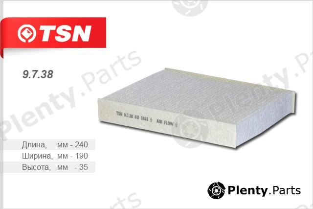  TSN part 9738 Replacement part
