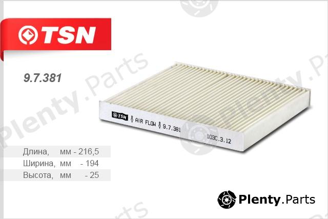  TSN part 97381 Replacement part
