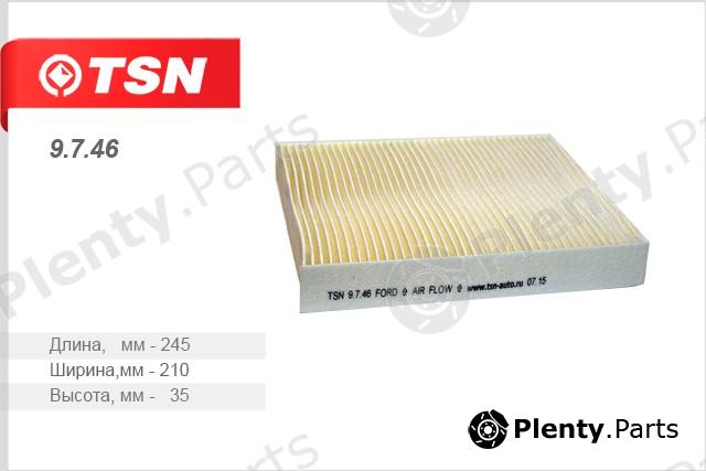  TSN part 9746 Filter, interior air