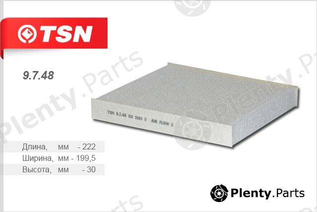  TSN part 9748 Replacement part