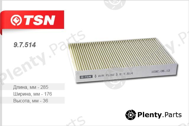  TSN part 97514 Filter, interior air
