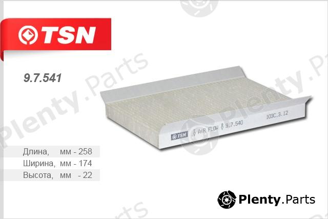  TSN part 97540 Filter, interior air