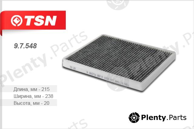  TSN part 97548 Filter, interior air