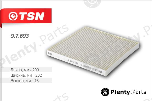  TSN part 97593 Filter, interior air