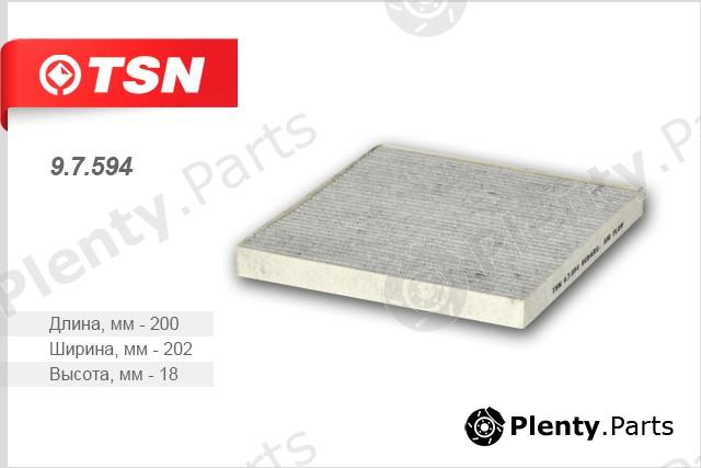  TSN part 97594 Filter, interior air