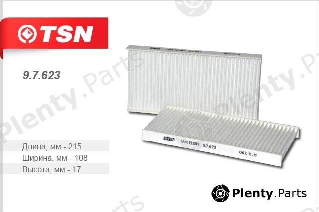  TSN part 97623 Filter, interior air