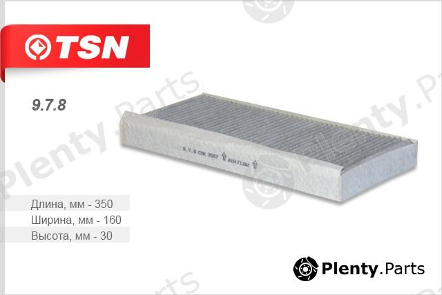  TSN part 978 Filter, interior air