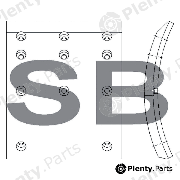  SANGSIN part SL014 Replacement part