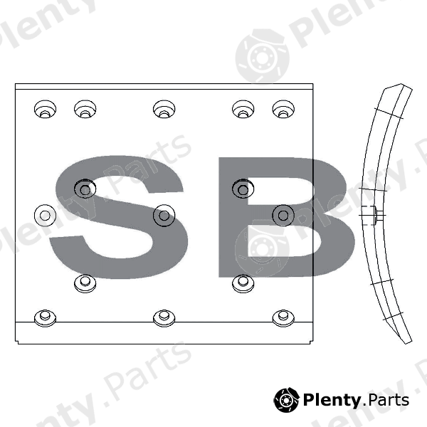  SANGSIN part SL017 Replacement part