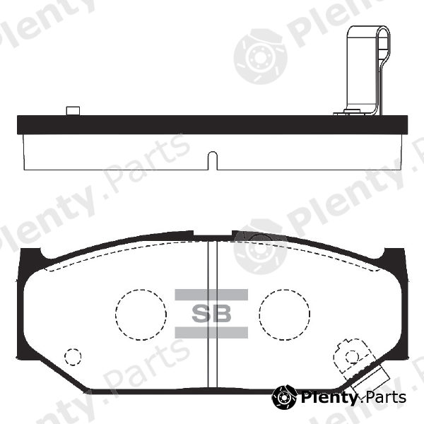  SANGSIN part SP2086 Replacement part