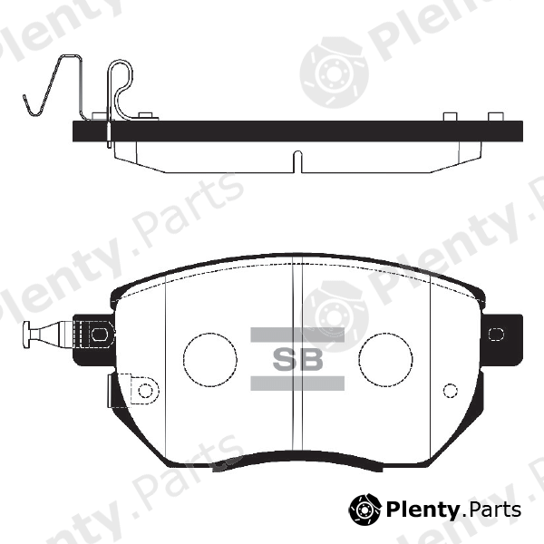  SANGSIN part SP2107 Replacement part