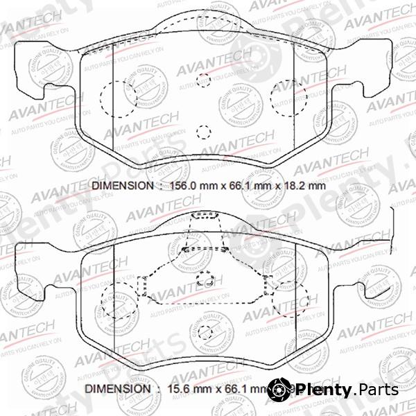  AVANTECH part AV1125 Replacement part