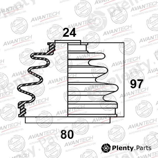  AVANTECH part BD0106 Replacement part