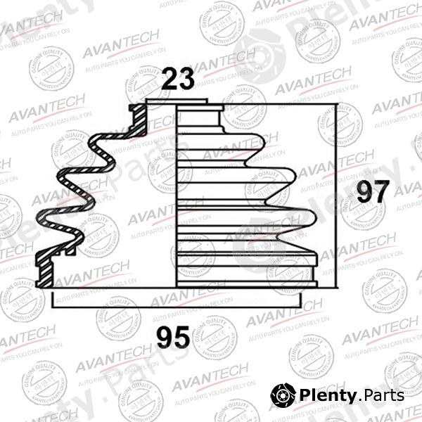  AVANTECH part BD0202 Replacement part