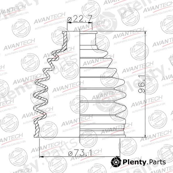  AVANTECH part BD0225 Replacement part