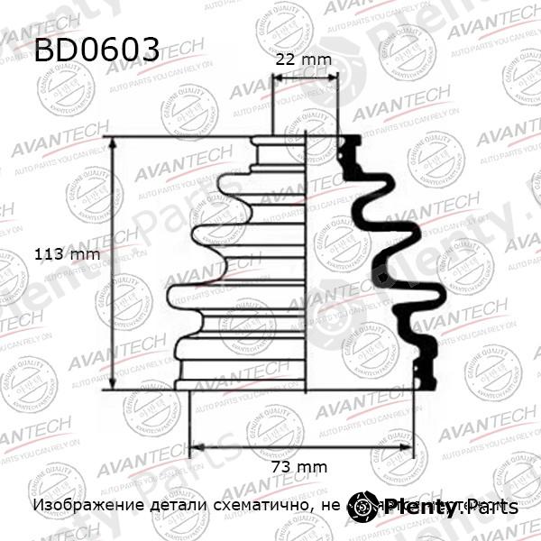  AVANTECH part BD0603 Replacement part